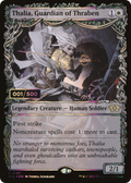Thalia, Guardian of Thraben (Serial Numbered) (MUL-137Z) - Multiverse Legends: (Showcase) Foil