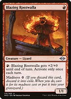 Blazing Rootwalla (MH2-115) - Modern Horizons 2