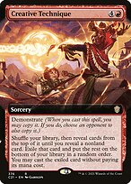 Creative Technique (Extended Art) (C21-376) - Commander 2021: (Extended Art)