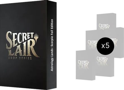 Secret Lair Drop: Astrology Lands (Scorpio) Bundle - Traditional Foil Edition