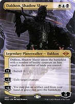 Dakkon, Shadow Slayer (Borderless) (MH2-304) - Modern Horizons 2 (Borderless)