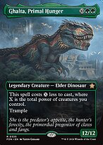 Ghalta, Primal Hunger (Borderless) (FDN-335) - Foundations