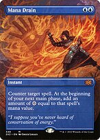 Mana Drain (Borderless) (2X2-348) - Double Masters 2022 Foil