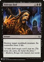 Hideous End (LIST-DDR-52) - The List