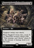 Tangled Colony (Extended Art) (WOE-344) - Wilds of Eldraine: (Extended Art) Foil