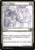 Late to Dinner (Showcase) (MH2-329) - Modern Horizons 2: (Showcase) Foil