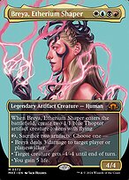 Breya, Etherium Shaper (Borderless) (MH3-372) - Modern Horizons 3