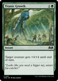Titanic Growth (WOE-191) - Wilds of Eldraine