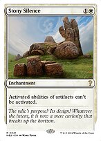 Stony Silence (White Border) (MB2-021) - Mystery Booster 2