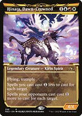 Hinata, Dawn-Crowned (Showcase) (NEO-398) - Kamigawa: Neon Dynasty: (Showcase)