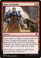 Price of Loyalty (AFR-159) - Adventures in the Forgotten Realms Foil
