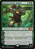 Garruk, Savage Herald (M21-336) - Core Set 2021 Foil