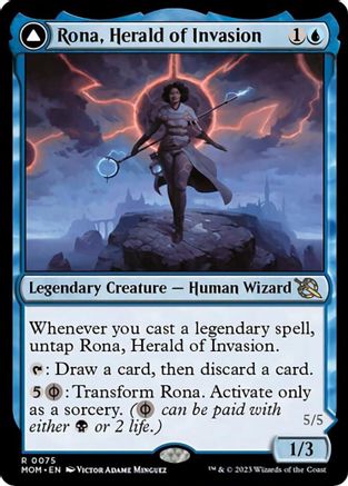 Rona, Herald of Invasion (MOM-075) - March of the Machine
