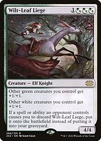 Wilt-Leaf Liege (2X2-294) - Double Masters 2022 Foil