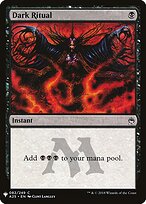 Dark Ritual (A25) (LIST-A25-82) - The List