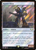 Reaver Titan (Surge Foil) (40K-163) - Warhammer 40,000 Commander Foil