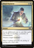 Final Payment (RNA-171) - Ravnica Allegiance