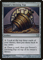 Sensei's Divining Top (CHK-268) - Champions of Kamigawa
