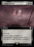 Lethal Scheme (Extended Art) (PIP-464) - Fallout: (Extended Art) Foil