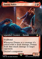 Donna Noble (Extended Art) (WHO-382) - Doctor Who: (Extended Art) Foil