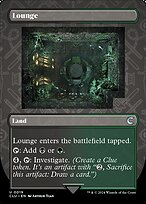 Lounge (Borderless) (CLU-019) - Ravnica: Clue Edition
