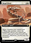 Regal Sliver (Extended Art) (CMM-757) - Commander Masters: (Extended Art)