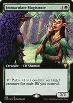 Immaculate Magistrate (Extended Art) (CMR-679) - Commander Legends: (Extended Art) Foil
