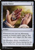 Lucky Clover (ELD-226) - Throne of Eldraine Foil