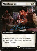Monologue Tax (Extended Art) (C21-346) - Commander 2021: (Extended Art)