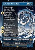 Summon: Leviathan (Borderless) (FIN-361) - FINAL FANTASY: (enchantment)