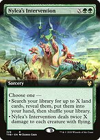 Nylea's Intervention (Extended Art) (THB-329) - Theros Beyond Death: (Extended Art)