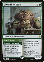 Lovestruck Beast (ELD-165) - Throne of Eldraine Foil