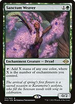 Sanctum Weaver (MH2-171) - Modern Horizons 2: (enchantment) Foil