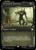 Scrounging Deathclaw - Tarmogoyf (Showcase) (PIP-349) - Fallout / Scrounging Deathclaw: (Showcase) Foil