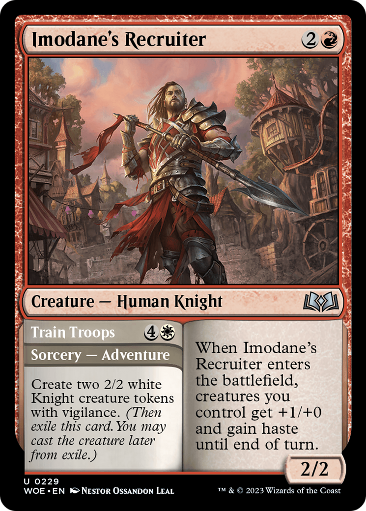 Imodane's Recruiter (WOE-229) - Wilds of Eldraine