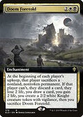 Doom Foretold (Extended Art) (ELD-378) - Throne of Eldraine: (Extended Art) Foil