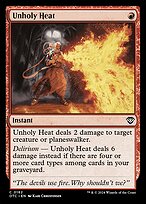 Unholy Heat (OTC-182) - Outlaws of Thunder Junction Commander