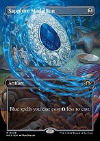 Sapphire Medallion (Borderless) (MH3-349) - Modern Horizons 3