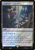 Darkwater Catacombs (Surge Foil) (40K-274) - Warhammer 40,000 Commander Foil