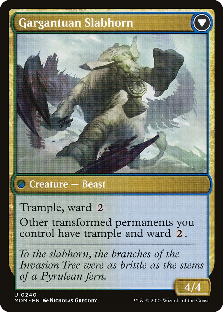 Invasion of Pyrulea (MOM-240) - March of the Machine Foil