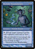 Merfolk Thaumaturgist (LIST-PLC-56) - The List: (colorshifted)