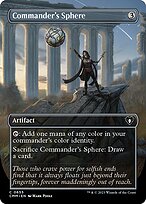 Commander's Sphere (Borderless) (CMM-655) - Commander Masters