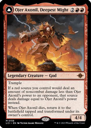 Ojer Axonil, Deepest Might (LCI-158) - The Lost Caverns of Ixalan