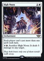 High Noon (PRE-015) - Outlaws of Thunder Junction Promos Foil