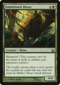 Rubbleback Rhino (RTR-132) - Return to Ravnica