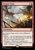 Outpost Siege (BLC-199) - Bloomburrow Commander
