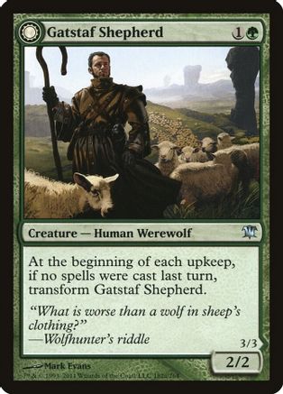 Gatstaf Shepherd (ISD-182) - Innistrad: (Double Faced Transform) Foil