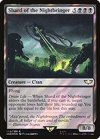 Shard of the Nightbringer (Surge Foil) (40K-055) - Warhammer 40,000 Commander Foil