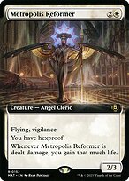 Metropolis Reformer (Extended Art) (MAT-152) - March of the Machine: The Aftermath: (Extended Art) Foil