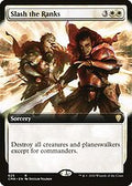 Slash the Ranks (Extended Art) (CMR-625) - Commander Legends: (Extended Art) Foil